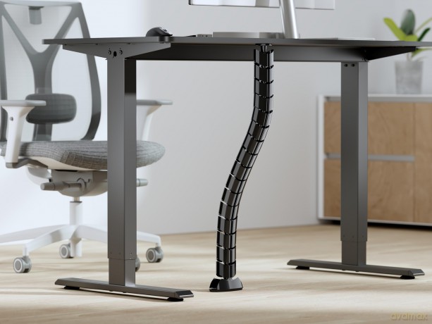 Equip Doppel-KabelfüHrung 73cm FüR Untertischmonta