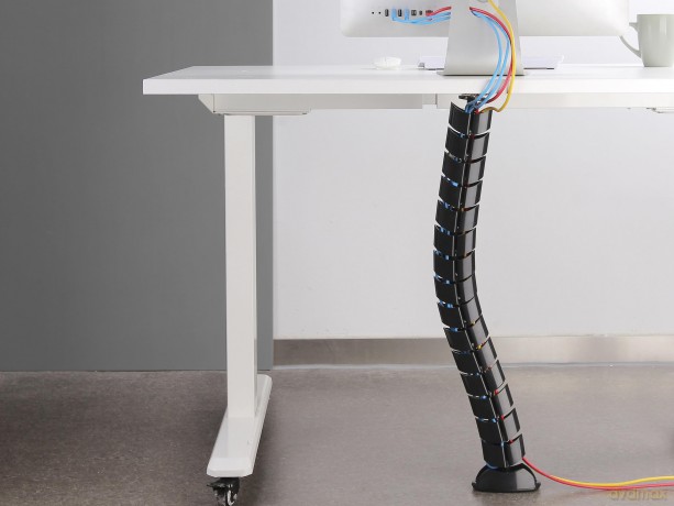 Equip Doppel-KabelfüHrung 73cm FüR Untertischmonta