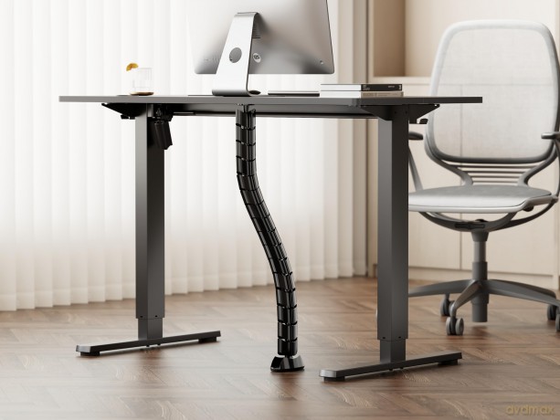 Equip Doppel-KabelfüHrung 73cm FüR Untertischmonta