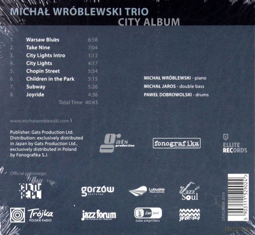 Michał Wróblewski Trio: City Album [CD]