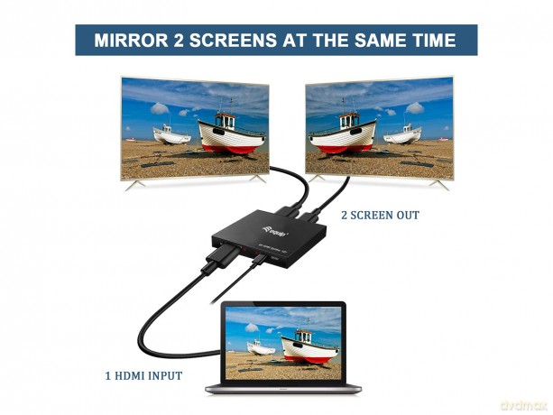 Equip Hdmi Splitter 1.4 2 Port Ultra Slim 4k/30hz