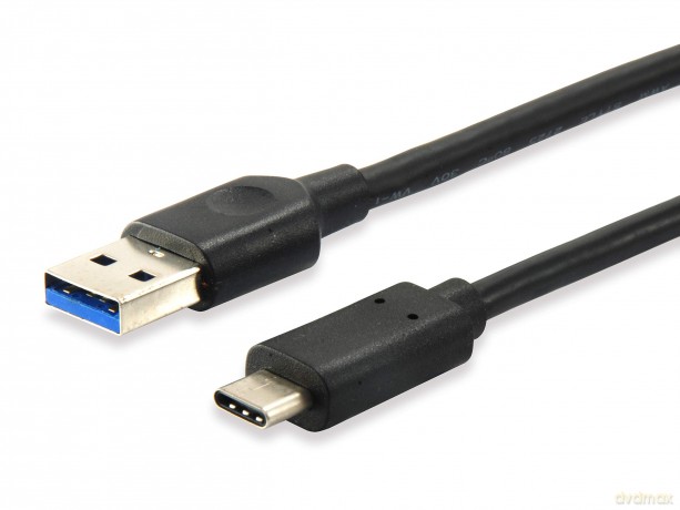 Equip Kabel Usb-A 3.2 -> C St/St 0.25m 3a/2