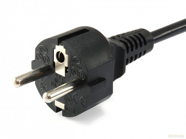 Equip Netzanschlusskabel Schukon. -> Iec C5 St/Bu