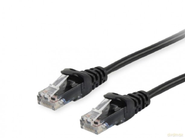 Equip Patchkabel Cat6a U/Utp 2xrj45 3.00m Schwar