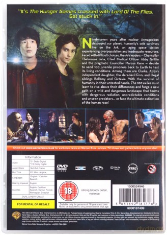 The 100 Season 1 [3DVD]