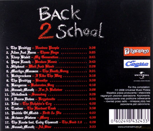 Back 2 School [CD]