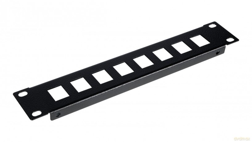 Equip Patchpanel 10 Mit Keystone Montage 1u, Schw