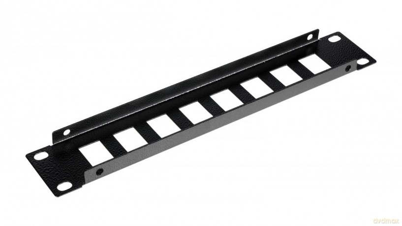 Equip Patchpanel 10 Mit Keystone Montage 1u, Schw