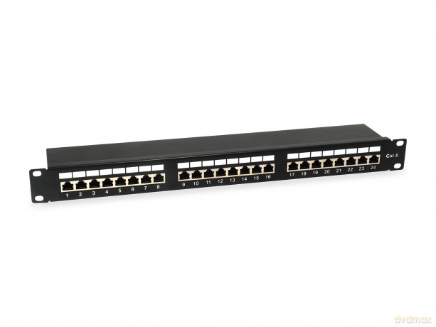 Equip Patchpanel 24x Rj45 Cat6 19 Ftp 1he Iso/Ie