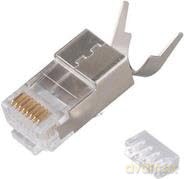 Equip Stecker Rj45 Cat8 Geschirmt 50er Set Grau