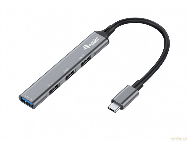 Equip Usb-Hub 4-Port 3.1/C->1x3.0/3x2.0 O.Netzte