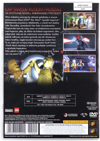 Lego Stars Wars: Padawańskie widmo / Upadek Imperium / Kroniki Yody Pakiet [3DVD]