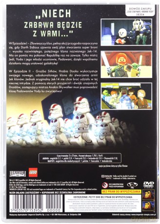 Lego Stars Wars: Padawańskie widmo / Upadek Imperium / Kroniki Yody Pakiet [3DVD]