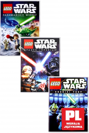 Lego Stars Wars: Padawańskie widmo / Upadek Imperium / Kroniki Yody Pakiet [3DVD]