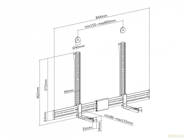 Equip Wandhalterung FüR Audio/Video GeräTe Max.15k
