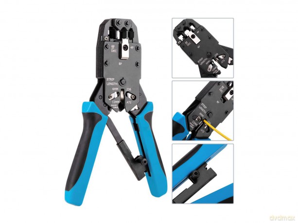 Equip Werkzeug Krimpzange Rj45 8p8c Profi 4p/2c 4p
