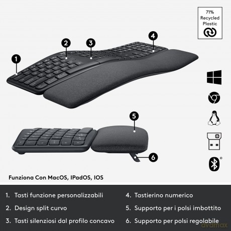 Ergo K860 - Graphite - Emea