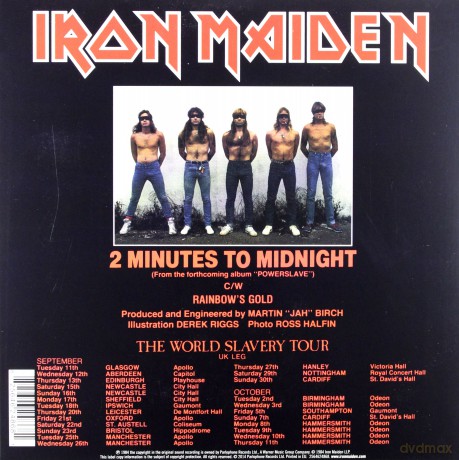 Iron Maiden: 2 Minutes To Midnight (Limited Edition) (Single) [Winyl]