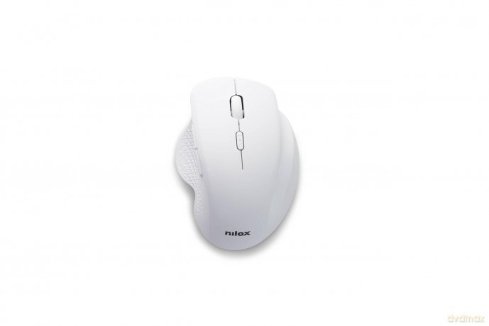 Ergonomic Wireless Mouse Nilox Whit