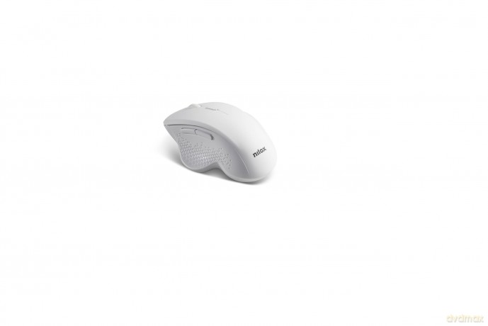Ergonomic Wireless Mouse Nilox Whit
