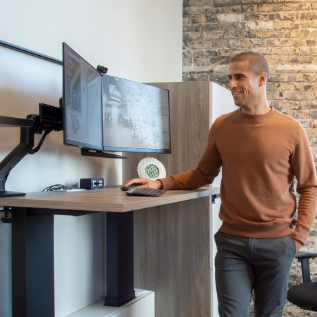 Ergotron Hx - Bevestigingskit (Handgreep, Scharnierarm, Bureauklembevestiging, P