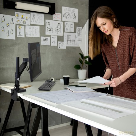 Ergotron Nx Monitor Arm Black