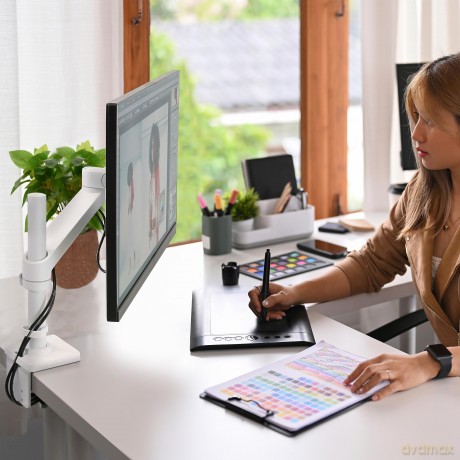 Ergotron Nx Monitor Arm White