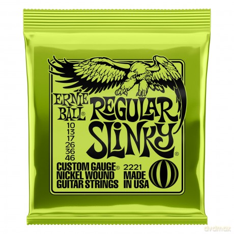 Ernie Ball 2221 Nickel Wound Regular Slinky 10-46