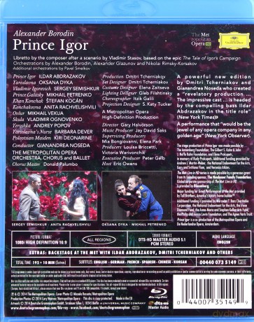 Metropolitan Opera: Prince Igor [Blu-Ray]