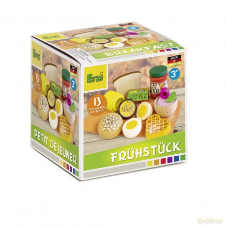 Erzi: Assortimento Gioco Colazione In Legno Fsc
