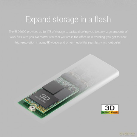 Esd260c 1tb Ext.Ssd Usb Type C