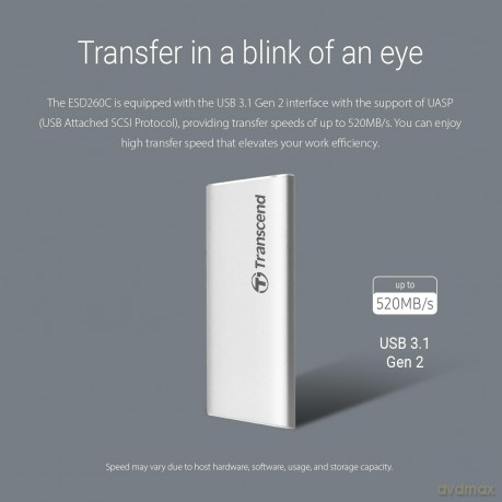 Esd260c 1tb Ext.Ssd Usb Type C
