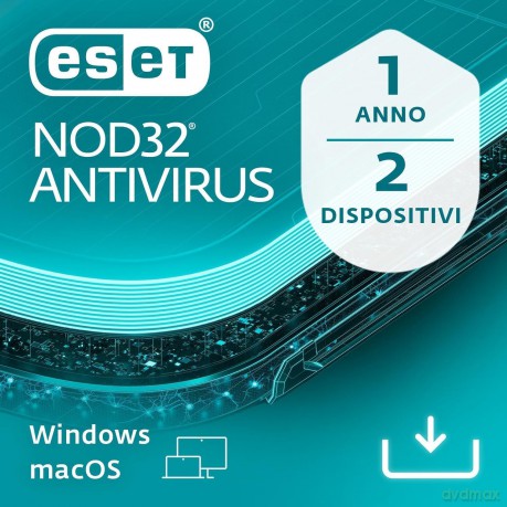 Eset Nod32 Antivirus 2-2 1y Rnw