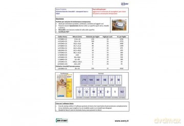 Etic. Rimovibili 45 7x21 2 Laser