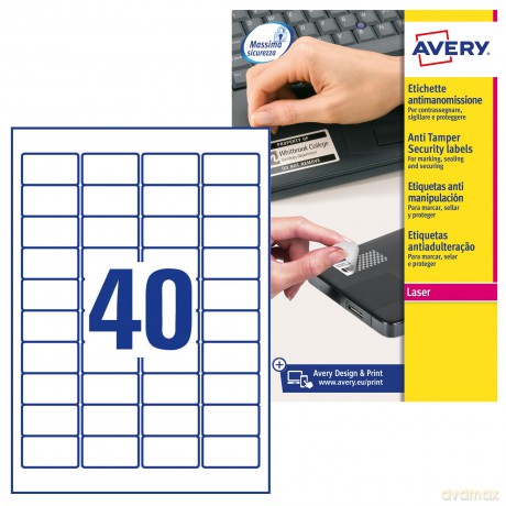Etic.Antimanomissione 45 7 X 25 4