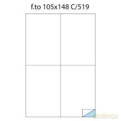 Etichette Bianche 105x148 100fg