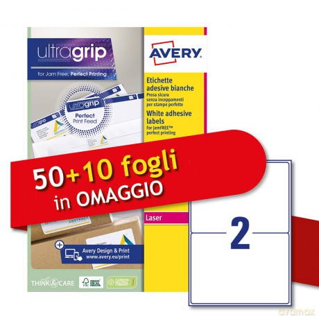 Etichette Laser 50piu10 Ff Omaggio