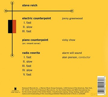 Steve Reich: Radio Rewrite [CD]