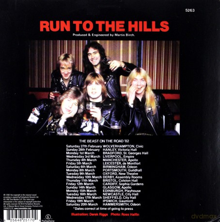 Iron Maiden: Run To The Hills (Limited Edition) [Winyl]