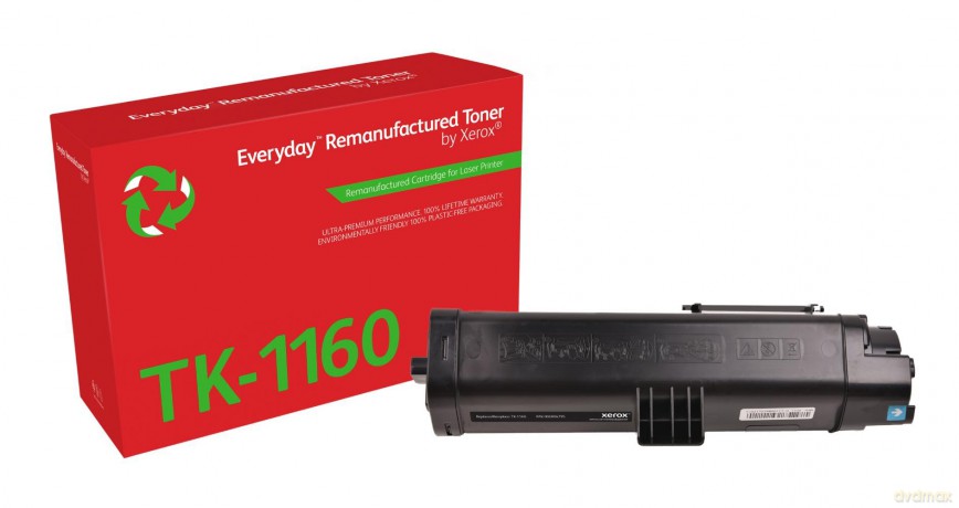 Everyday Reman Toner Black Tk-1160
