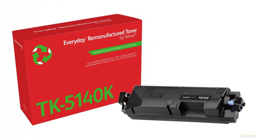 Everyday Reman Toner Black Tk-5140k