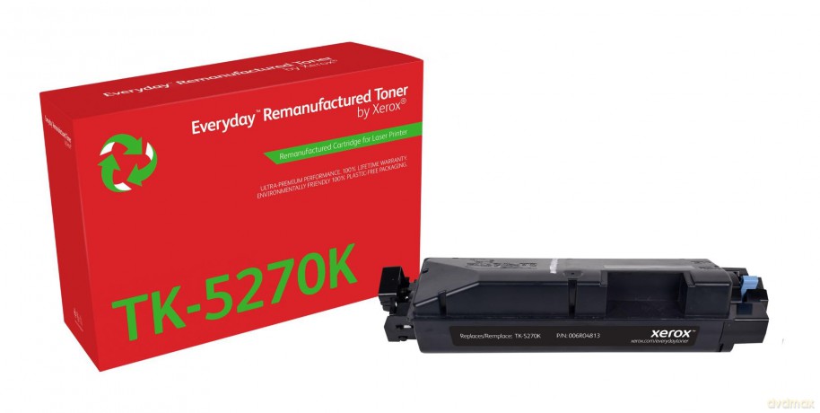 Everyday Reman Toner Black Tk-5270k