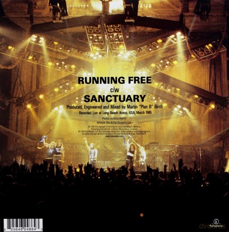 Iron Maiden: Running Free (Live) (Single) (Limited Edition) [Winyl]