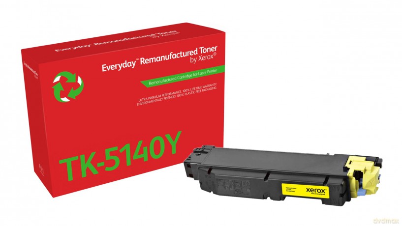Everyday Reman Toner Yellowtk-5140y
