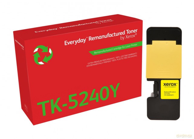 Everyday Reman Toner Yellowtk-5240y