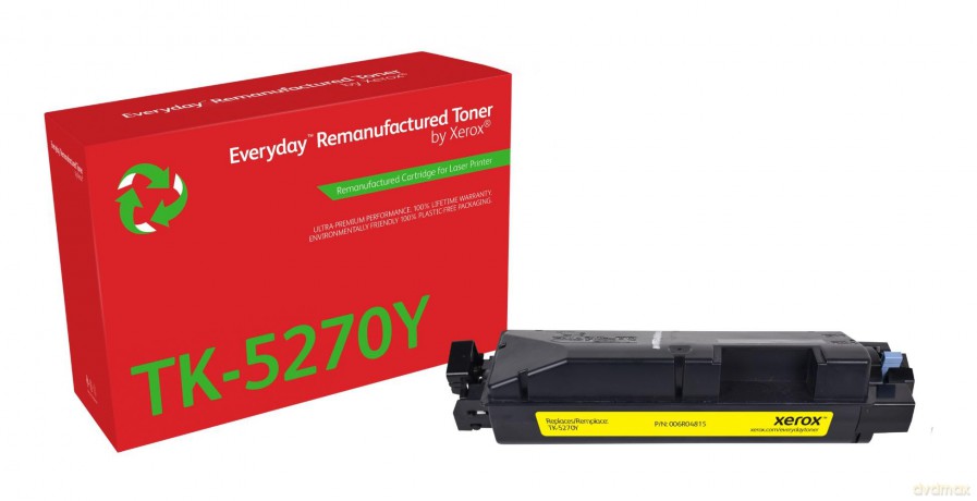 Everyday Reman Toner Yellowtk-5270y