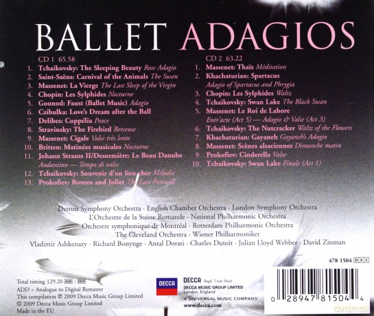 Various: Ballet Adagios [2CD]