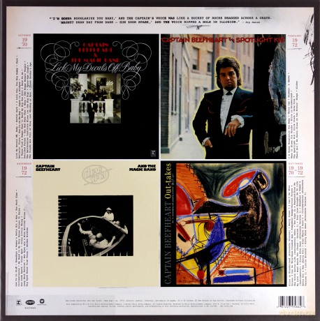 Captain Beefheart: Sun Zoom Spark (1970 to 1972) (Limited Edition) [BOX] [4xWinyl]