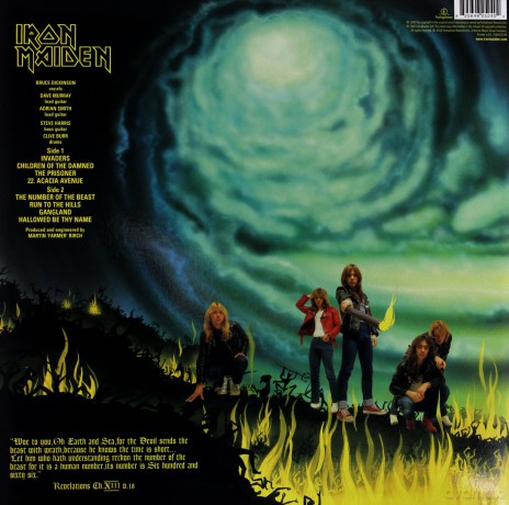 Iron Maiden: The Number Of The Beast (Limited Edition) [Winyl]