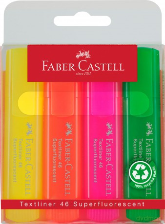 Faber-Castell Textmarker Textliner 1546 4er Etui/1
